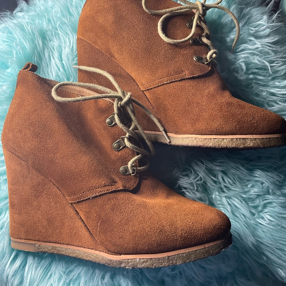 Tan Booties